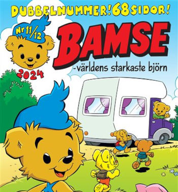 20 nr med Bamse-tidningen + multiryggsäck på köpet