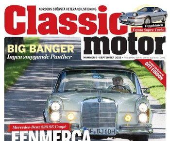 Upp till 19% rabatt på Classic Motor tidningsprenumeration