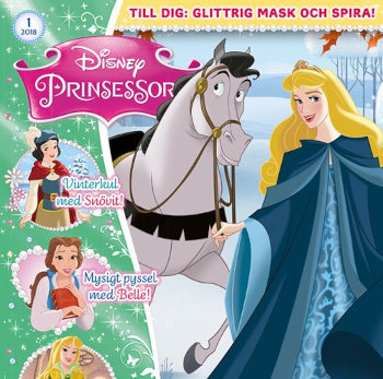 Disney Prinsessor 8 nr för 488 kr + kjol, cape och tiara