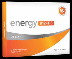 energy B12+D3 kosttillskott - Prova 30 dagar 0 kr + porto