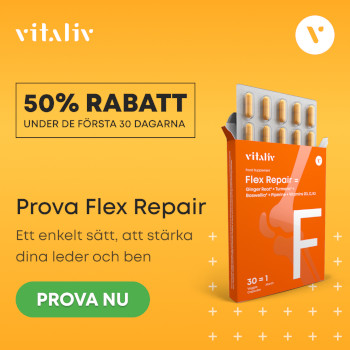 Flex Repair mot stela leder - 60 tabletter för halva priset