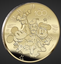 Disney - 100 Years of Wonder 1/10 oz mynt från Mynthuset