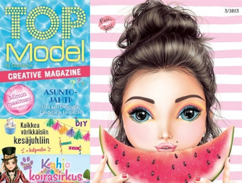 Beställ tidningen TopModel 6 nr för 448 kr + ryggsäck