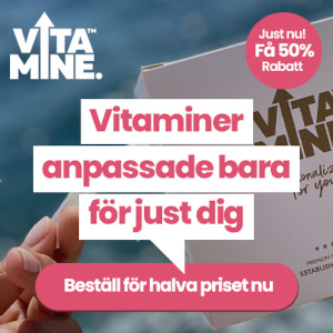 Prova VitaMine till halva priset nu (50% rabatt)
